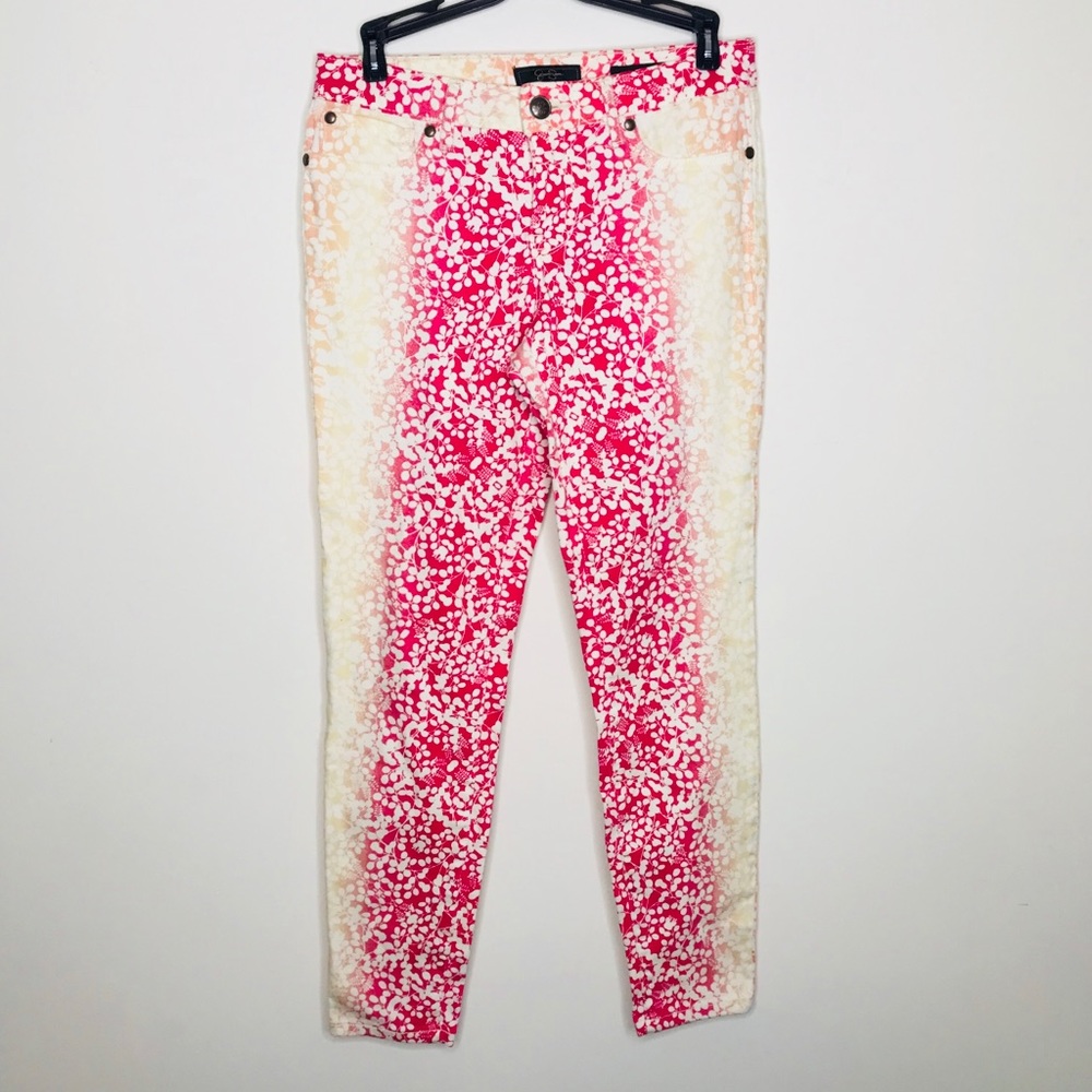 Floral Jessica Simpson Skinny Jeans Size 28